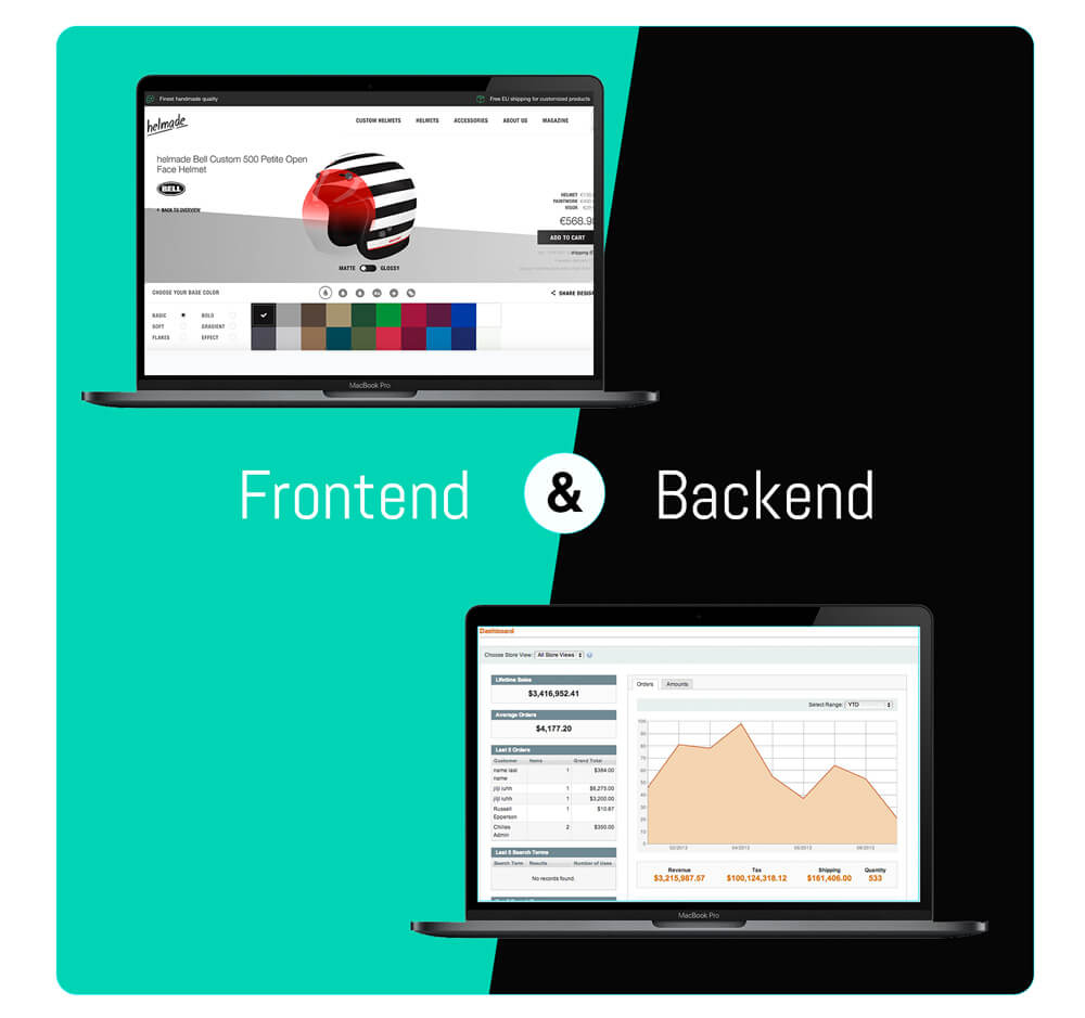 madeone-backend-frontend-configurator-solution